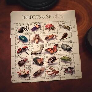 MNH Scott #3351 Insects & Spiders Sheet 33 Cent Stamp Sheet of 25 Stamps